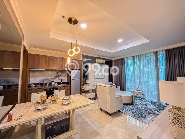 Apartemen Nyaman untuk Disewa, 2 Kamar di Jakarta Selatan Apartemen Nyaman untuk Disewa, 2 Kamar di Jakarta Selatan