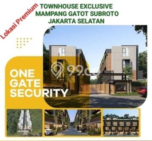 Rumah Eksklusif Siap Huni LT 55m2 di Mampang Prapatan, Jakarta Selatan Rumah Eksklusif Siap Huni LT 55m2 di Mampang Prapatan, Jakarta Selatan