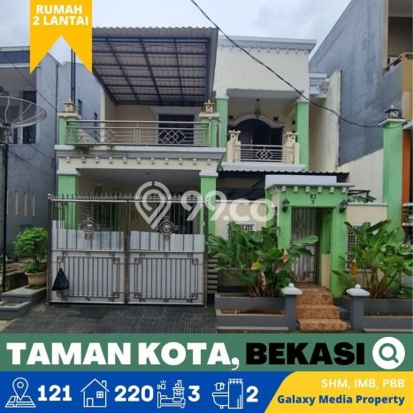 Rumah Strategis Modern Lb 220m2 di Bekasi Timur, Bekasi Rumah Strategis Modern Lb 220m2 di Bekasi Timur, Bekasi