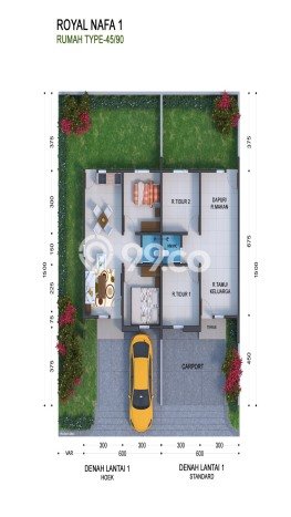 Rumah Minimalis Dijual di Batu Aji 2 Kamar dengan LT 72m2 Rumah Minimalis Dijual di Batu Aji 2 Kamar dengan LT 72m2