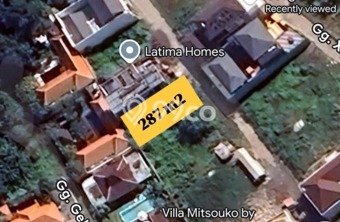 Dijual Tanah Lokasi Umalas, Badung Seluas 287m2 Dijual Tanah Lokasi Umalas, Badung Seluas 287m2