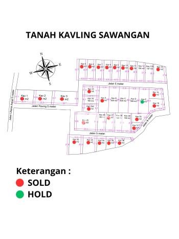 Tanah Premium di , Luas 160m2m², Ideal untuk Investasi Tanah Premium di , Luas 160m2m², Ideal untuk Investasi