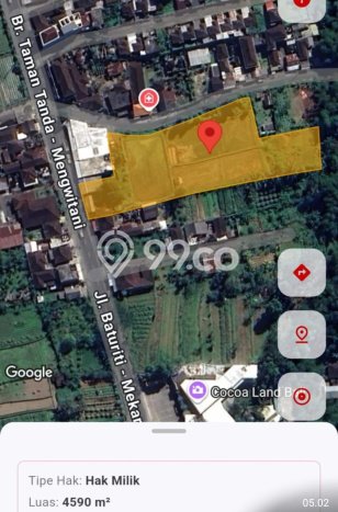 Tanah Kavling Dijual di Tabanan dengan Spesifikasi 4590m2 Tanah Kavling Dijual di Tabanan dengan Spesifikasi 4590m2