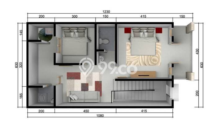 Rumah Elit LB 235m2 Siap Huni Desain Elegan di Pasteur, Bandung Rumah Elit LB 235m2 Siap Huni Desain Elegan di Pasteur, Bandung