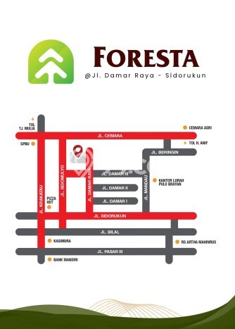 Vila Strategis di Medan Timur, Luas 75m2m², Pemandangan Menarik di area Vila Strategis di Medan Timur, Luas 75m2m², Pemandangan Menarik di area