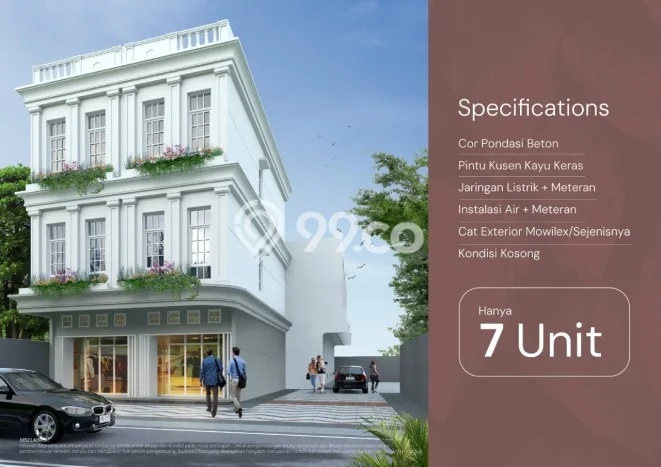 FOR SALE! Ruko di Medan Tembung Medan, LT 88m2, LB 192m2 FOR SALE! Ruko di Medan Tembung Medan, LT 88m2, LB 192m2