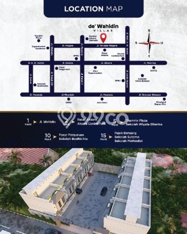 Vila Kawasan Medan Perjuangan, Area 54m2m², Posisi Premium Vila Kawasan Medan Perjuangan, Area 54m2m², Posisi Premium