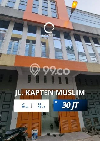 Ruko Area Komersial di Medan Helvetia, Luas 48m², For Rent, Ready Digunakan Ruko Area Komersial di Medan Helvetia, Luas 48m², For Rent, Ready Digunakan