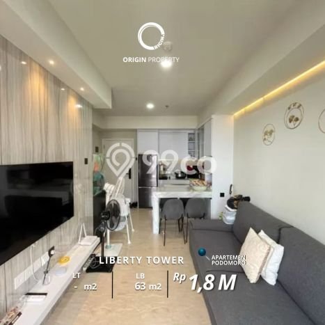 Apartemen Kawasan Medan Barat, Medan, 1 KM, Luas 63m², Fasilitas Lengkap Apartemen Kawasan Medan Barat, Medan, 1 KM, Luas 63m², Fasilitas Lengkap