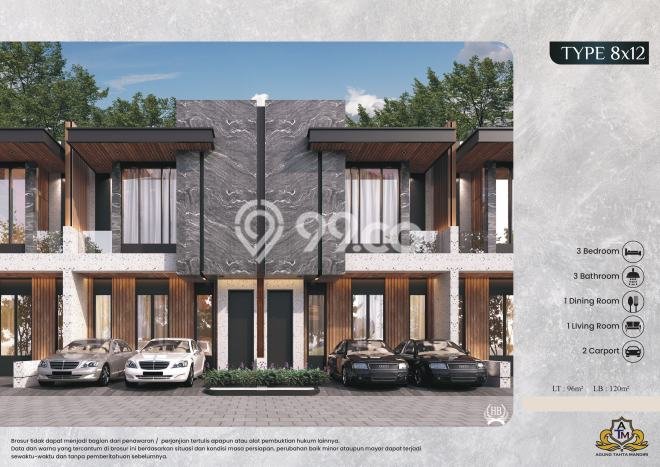 Vila di Medan Deli, Area 96m2m², Akses Mudah Fasilitas Umum Vila di Medan Deli, Area 96m2m², Akses Mudah Fasilitas Umum
