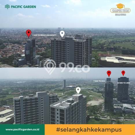 Dijual Segera Apartemen 0 KT & 1 KM di Pinang, Tangerang Dijual Segera Apartemen 0 KT & 1 KM di Pinang, Tangerang