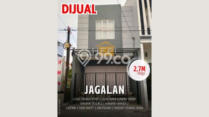 Unit Ruko Dijual di Semarang LT 91m2 & LB 180m2 Unit Ruko Dijual di Semarang LT 91m2 & LB 180m2