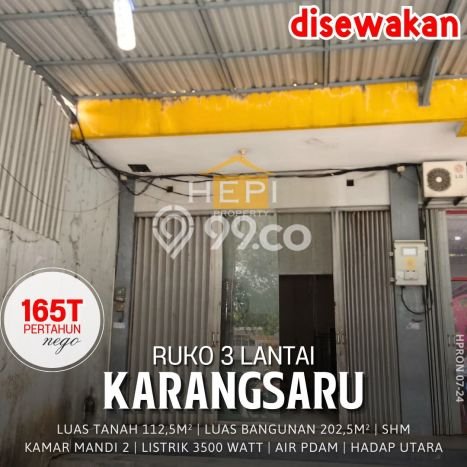 Disewakan Ruko di Kawasan Ramai Brumbungan Luas 202m2 Disewakan Ruko di Kawasan Ramai Brumbungan Luas 202m2
