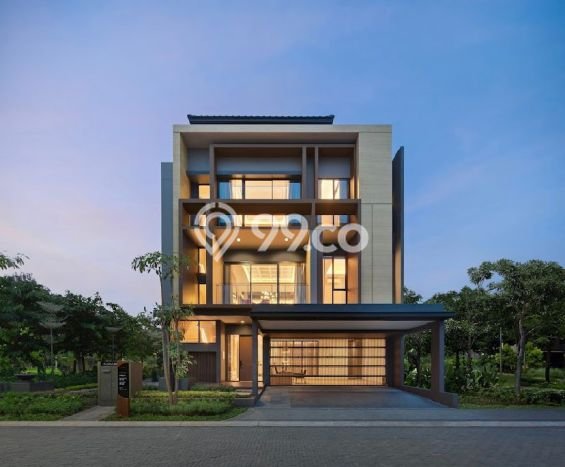 Ready to Use! Luxury House LT 220m2 Desain Elegan di BSD City Ready to Use! Luxury House LT 220m2 Desain Elegan di BSD City
