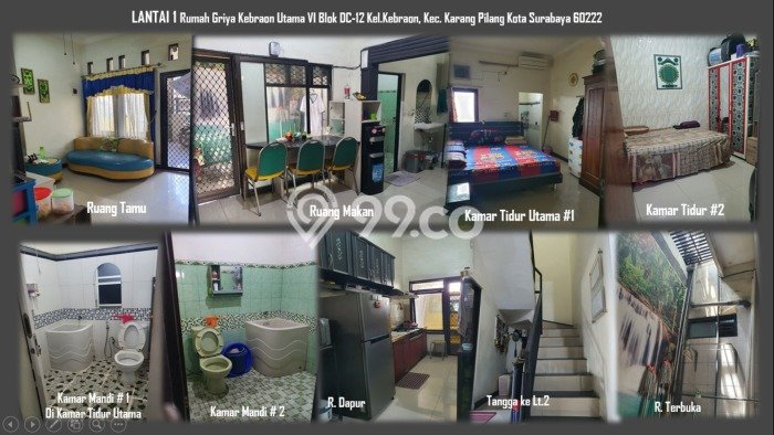 Rumah 5 KT 3 KM di Area Wiyung, Surabaya Rumah 5 KT 3 KM di Area Wiyung, Surabaya