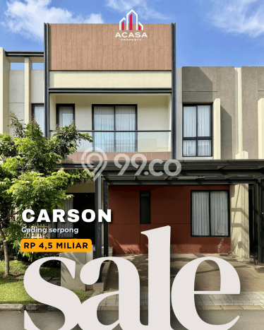 Ready to Use! Luxury House LT 121m2 Desain Modern di Gading Serpong Ready to Use! Luxury House LT 121m2 Desain Modern di Gading Serpong