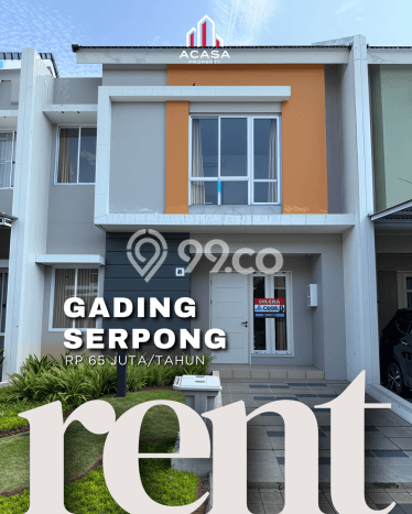 Sewa Rumah Murah di Gading Serpong Tangerang dengan 3 KT Sewa Rumah Murah di Gading Serpong Tangerang dengan 3 KT