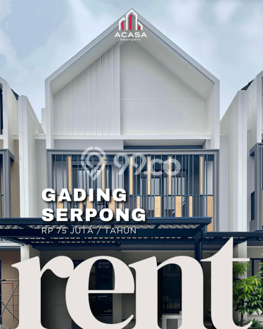 Rumah Disewakan Tangerang LT 84m2 LB 92m2 Kawasan Gading Serpong Rumah Disewakan Tangerang LT 84m2 LB 92m2 Kawasan Gading Serpong