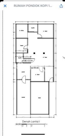 Rumah Mewah LB 254m2 Siap Huni Desain Elegan di Pondok Kopi, Jakarta Timur Rumah Mewah LB 254m2 Siap Huni Desain Elegan di Pondok Kopi, Jakarta Timur