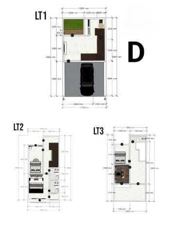 Rumah Modern Minimalis 3 Kamar Bisa Langsung Pindah di Cilandak Rumah Modern Minimalis 3 Kamar Bisa Langsung Pindah di Cilandak