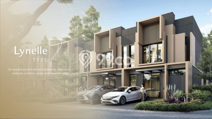Rumah Modern 2 KT di BSD City Tangerang Unfurnished Rumah Modern 2 KT di BSD City Tangerang Unfurnished