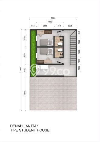Kos-kosan Dijual di Dago Bandung Luas 150m2 Kos-kosan Dijual di Dago Bandung Luas 150m2