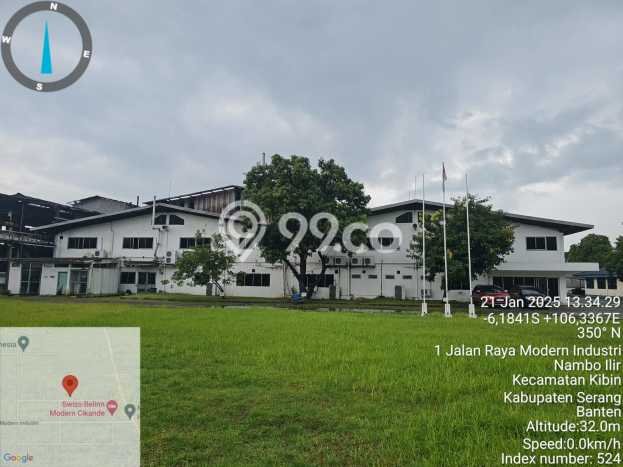 Unit Pabrik Dijual di Kibin Serang 18768m2 Unit Pabrik Dijual di Kibin Serang 18768m2