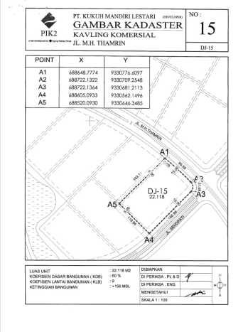 Dijual Tanah Lokasi Ancol, Jakarta Utara Seluas 22m2 Dijual Tanah Lokasi Ancol, Jakarta Utara Seluas 22m2