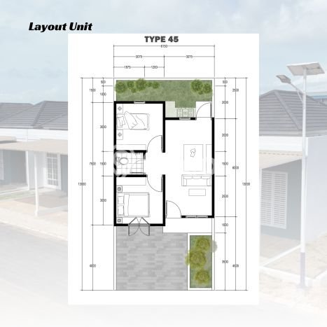 Rumah Modern 2 KT LT 75m2 di Batam Centre Rumah Modern 2 KT LT 75m2 di Batam Centre