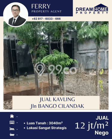 Tanah Komersial Dijual di Cilandak Jakarta Selatan 3040m2 Tanah Komersial Dijual di Cilandak Jakarta Selatan 3040m2