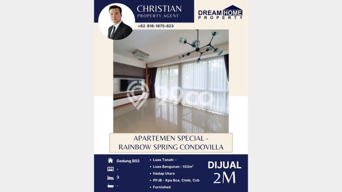 Hunian Apartemen Ideal untuk Dijual di Tangerang dengan 3 Kamar Hunian Apartemen Ideal untuk Dijual di Tangerang dengan 3 Kamar