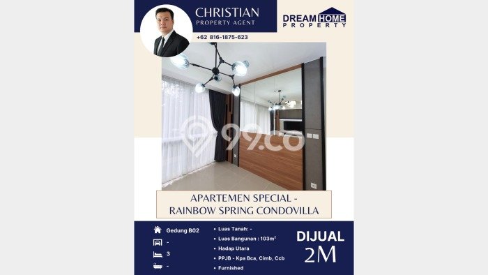 Hunian Apartemen Ideal untuk Dijual di Tangerang dengan 3 Kamar Hunian Apartemen Ideal untuk Dijual di Tangerang dengan 3 Kamar