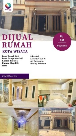 Hunian Elit LB 360m2 Siap Huni Desain Elegan di Kota Wisata, Bogor Hunian Elit LB 360m2 Siap Huni Desain Elegan di Kota Wisata, Bogor