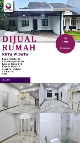 Hunian Cantik Modern Lb 90m2 di Gunung Putri, Bogor Hunian Cantik Modern Lb 90m2 di Gunung Putri, Bogor