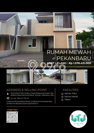 Rumah Modern Cantik 3 Kamar Siap Huni di Tampan Rumah Modern Cantik 3 Kamar Siap Huni di Tampan