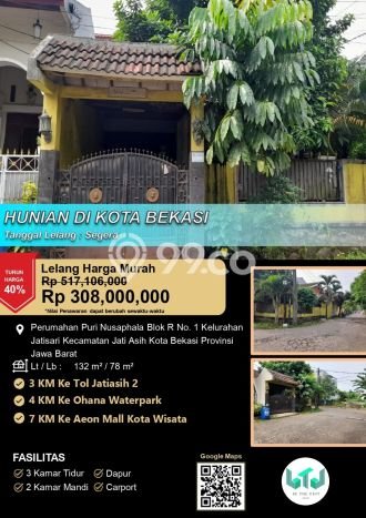 Dijual Cepat Rumah Minimalis & Modern LB 78m2 di Bekasi Kota Dijual Cepat Rumah Minimalis & Modern LB 78m2 di Bekasi Kota