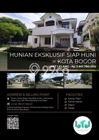 Siap Huni Rumah Mewah 4 Kamar di Bogor Timur Dekat ke Mana Pun Siap Huni Rumah Mewah 4 Kamar di Bogor Timur Dekat ke Mana Pun