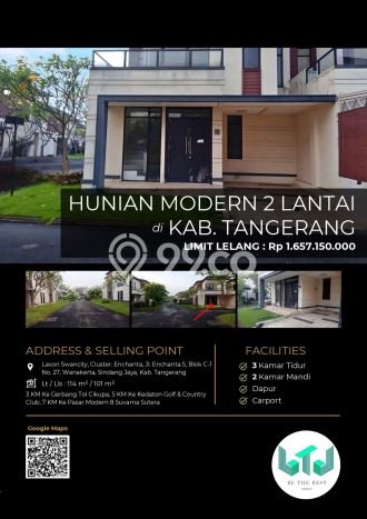 Dijual Cepat Rumah Bagus Siap Huni LB 101m2 di Sindang Jaya, Tangerang Dijual Cepat Rumah Bagus Siap Huni LB 101m2 di Sindang Jaya, Tangerang