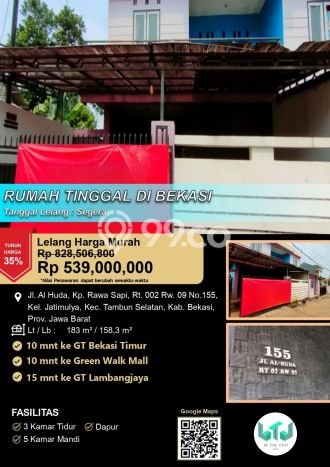Rumah Modern Minimalis 3 Kamar Bisa Langsung Pindah di Tambun Selatan Rumah Modern Minimalis 3 Kamar Bisa Langsung Pindah di Tambun Selatan