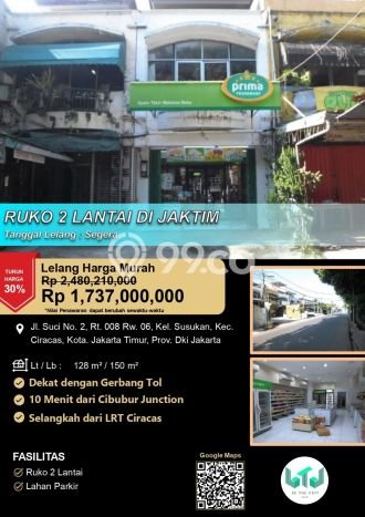 Ruko Dijual Lokasi Stratagis di Ciracas Jakarta Timur Cocok untuk Bisnis Ruko Dijual Lokasi Stratagis di Ciracas Jakarta Timur Cocok untuk Bisnis