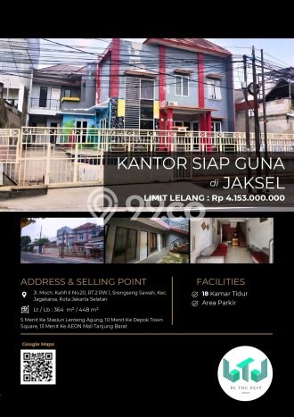 Unit Kantor Strategis di Jagakarsa, Jakarta Selatan Potensi Cuan Besar Unit Kantor Strategis di Jagakarsa, Jakarta Selatan Potensi Cuan Besar