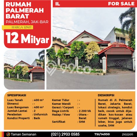 Siap Huni Hunian Elit 1 Kamar di Palmerah Dekat ke Mana Saja Siap Huni Hunian Elit 1 Kamar di Palmerah Dekat ke Mana Saja