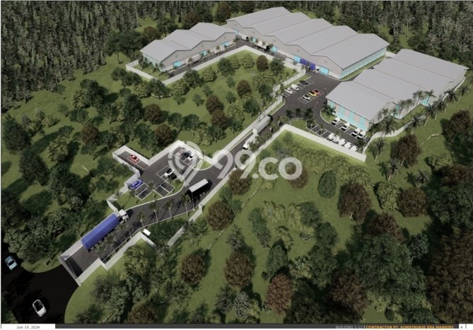 Gudang disewakan lokasi strategis Sepatan Tangerang 2880m2 Gudang disewakan lokasi strategis Sepatan Tangerang 2880m2