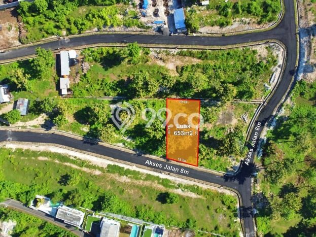 Lahan Dijual Lokasi Strategis di Badung dengan Luas 653m2 Lahan Dijual Lokasi Strategis di Badung dengan Luas 653m2