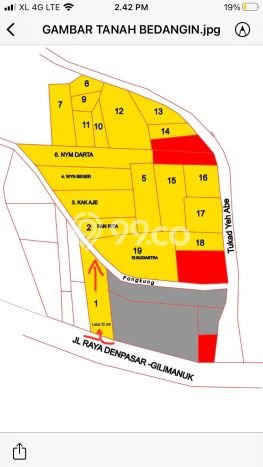 Tanah untuk Dijual Lokasi Kerambitan, Tabanan Luas 25000m2 - Tanah untuk Dijual Lokasi Kerambitan, Tabanan Luas 25000m2 -