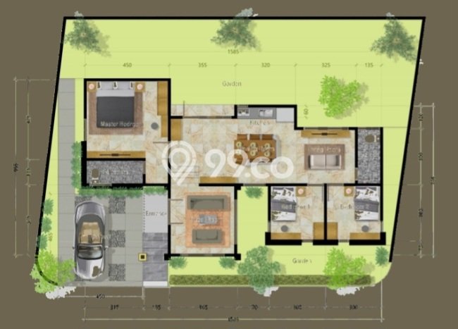 HOT DEAL! Vila Kawasan Borobudur, Luas 254m2m², Area Prima HOT DEAL! Vila Kawasan Borobudur, Luas 254m2m², Area Prima