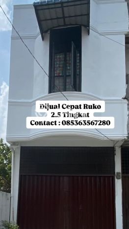 Unit Ruko Dijual di Sunggal Deli Serdang Luas Bangunan 160m2 Unit Ruko Dijual di Sunggal Deli Serdang Luas Bangunan 160m2