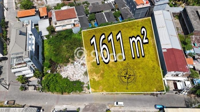 Dijual Tanah Lokasi Legian, Badung Seluas 1611m2 Dijual Tanah Lokasi Legian, Badung Seluas 1611m2