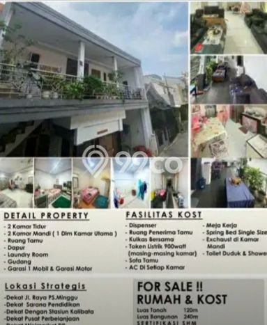 Rumah Terjangkau Strategis LT 120m2 di Jakarta Selatan Rumah Terjangkau Strategis LT 120m2 di Jakarta Selatan