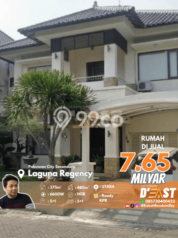 Rumah Eksklusif Dijual LT 375m2 di Pakuwon City, Surabaya Rumah Eksklusif Dijual LT 375m2 di Pakuwon City, Surabaya